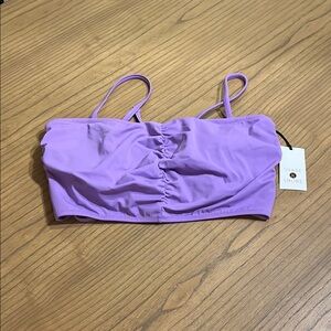 Shade & Shore Lilac Bikini Top